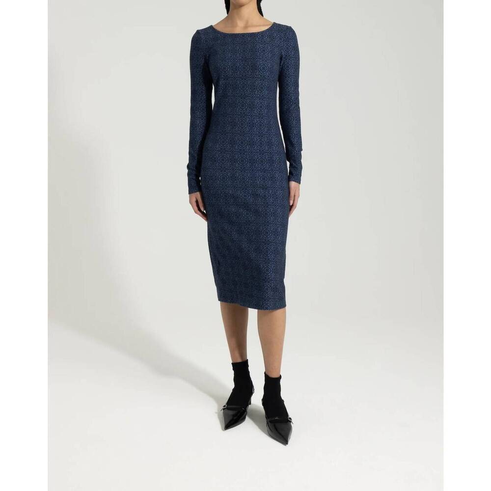 NEW NADYA TOTO gloria dress in navy